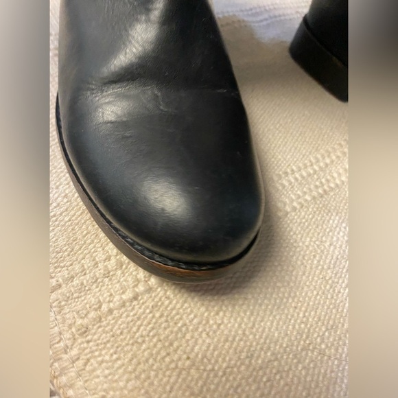 Frye "Melissa Logo" Tall Riding boots 2-Tone Size 5 - Picture 4 of 16